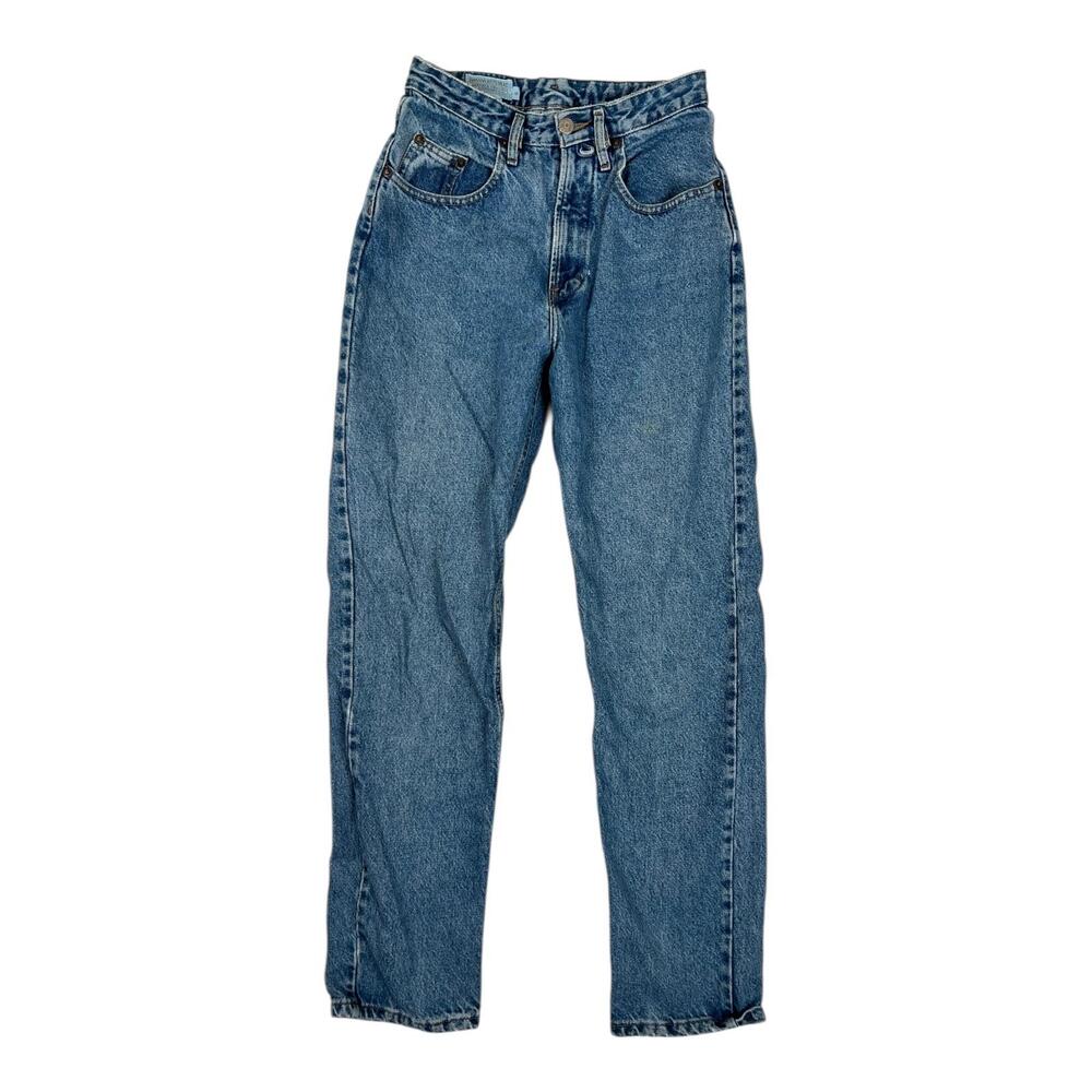 Vintage Banana Republic Jeans Womens 6 Blue Med Wash High Waist Mom USA